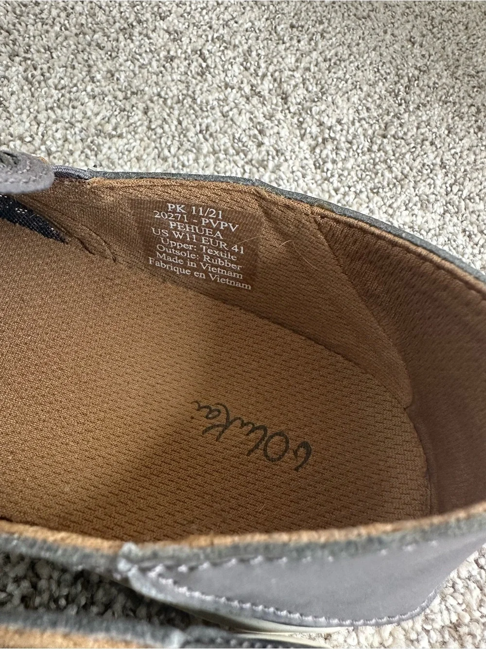 OluKai Women’s Slip-On Sneakers in Charcoal with White Sole